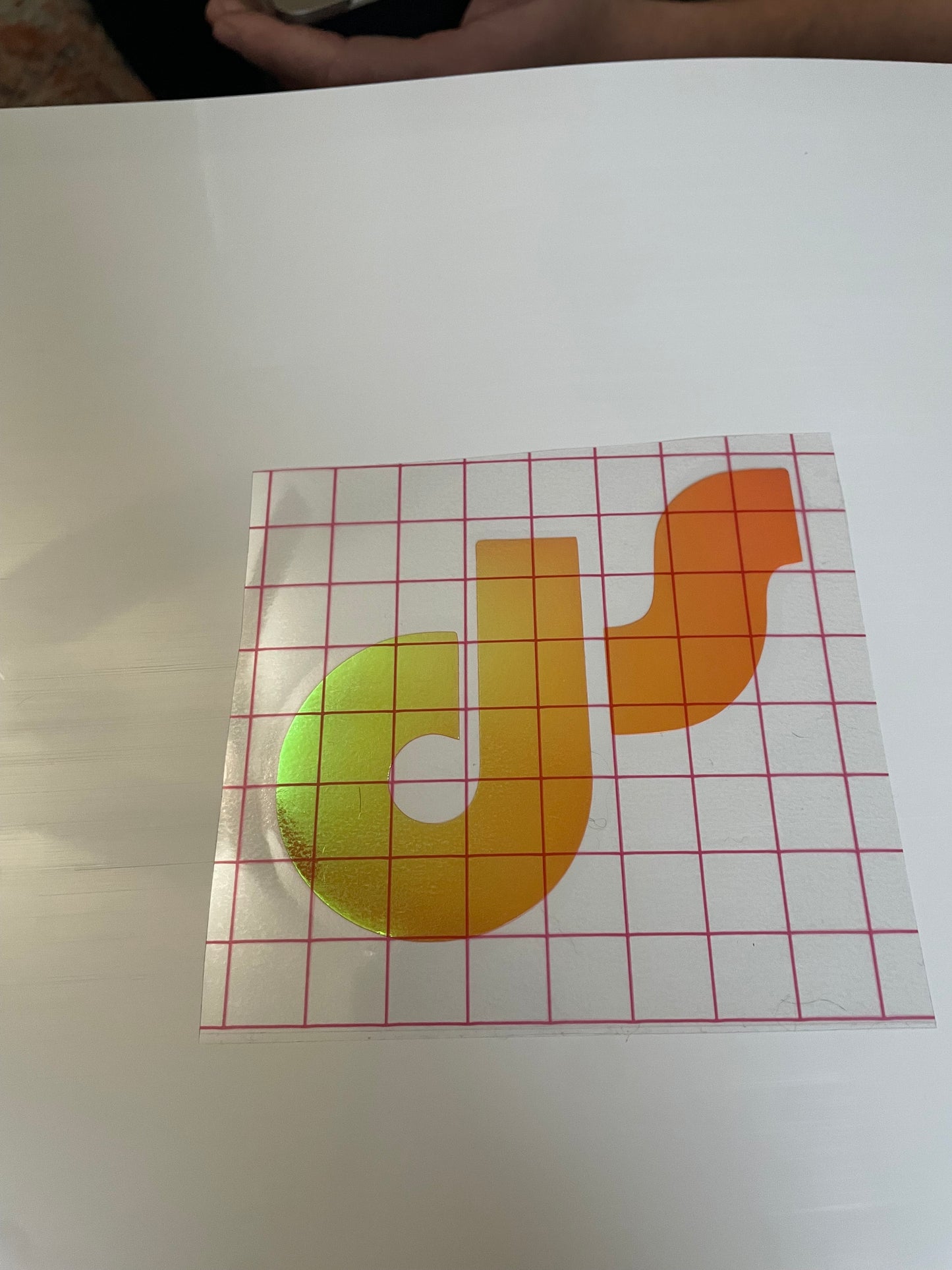 Holographic DS Sticker - Waterproof Vinyl (multiple sizes, logo only)
