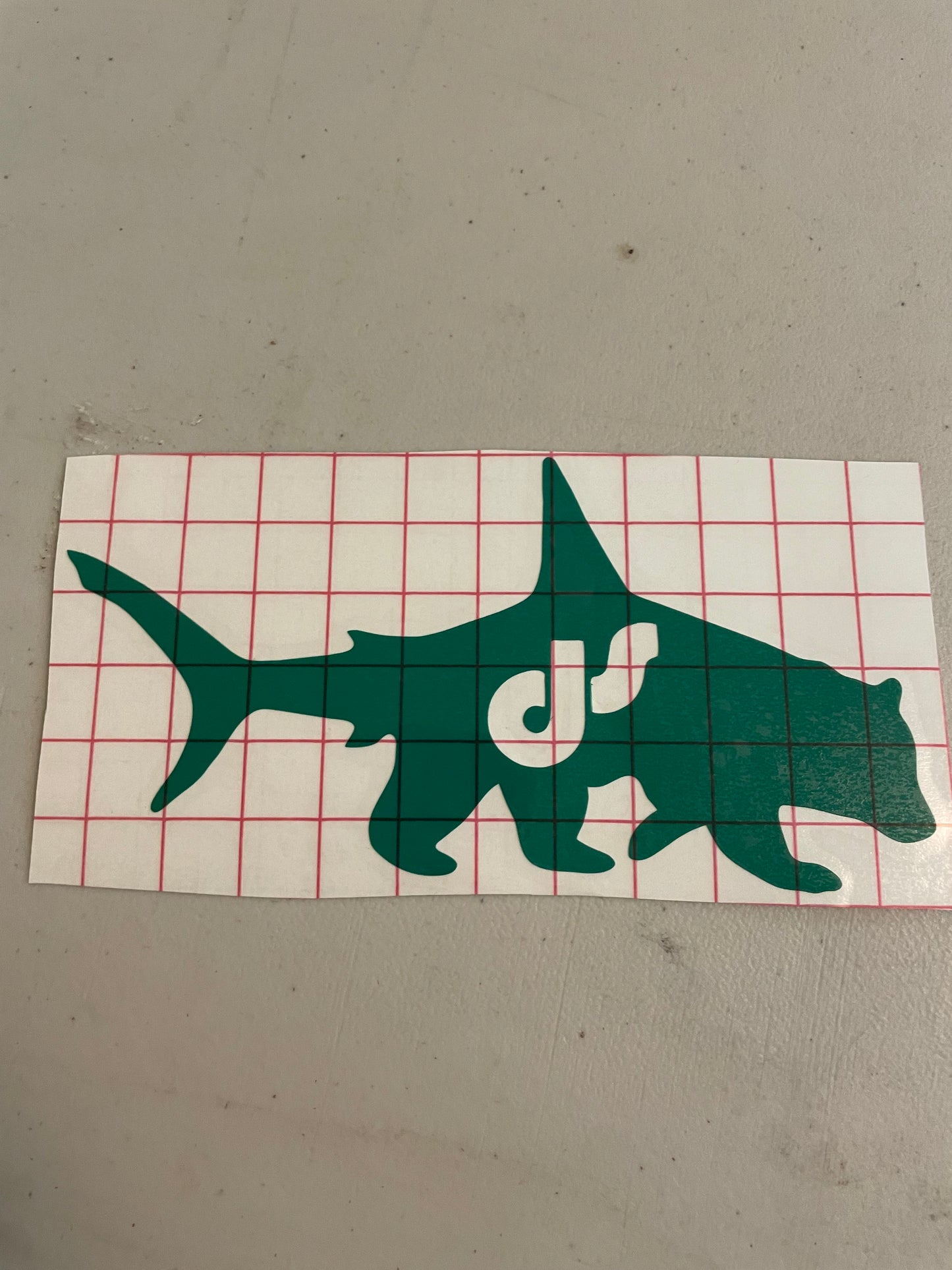 Bearshark Vinyl Sticker/ Decal - waterproof