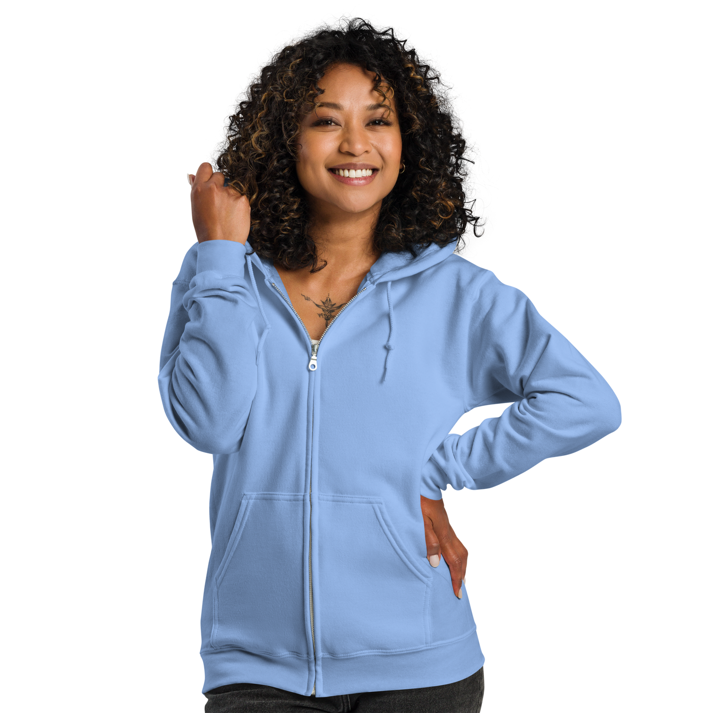 Momio Zip- Up Hoodie