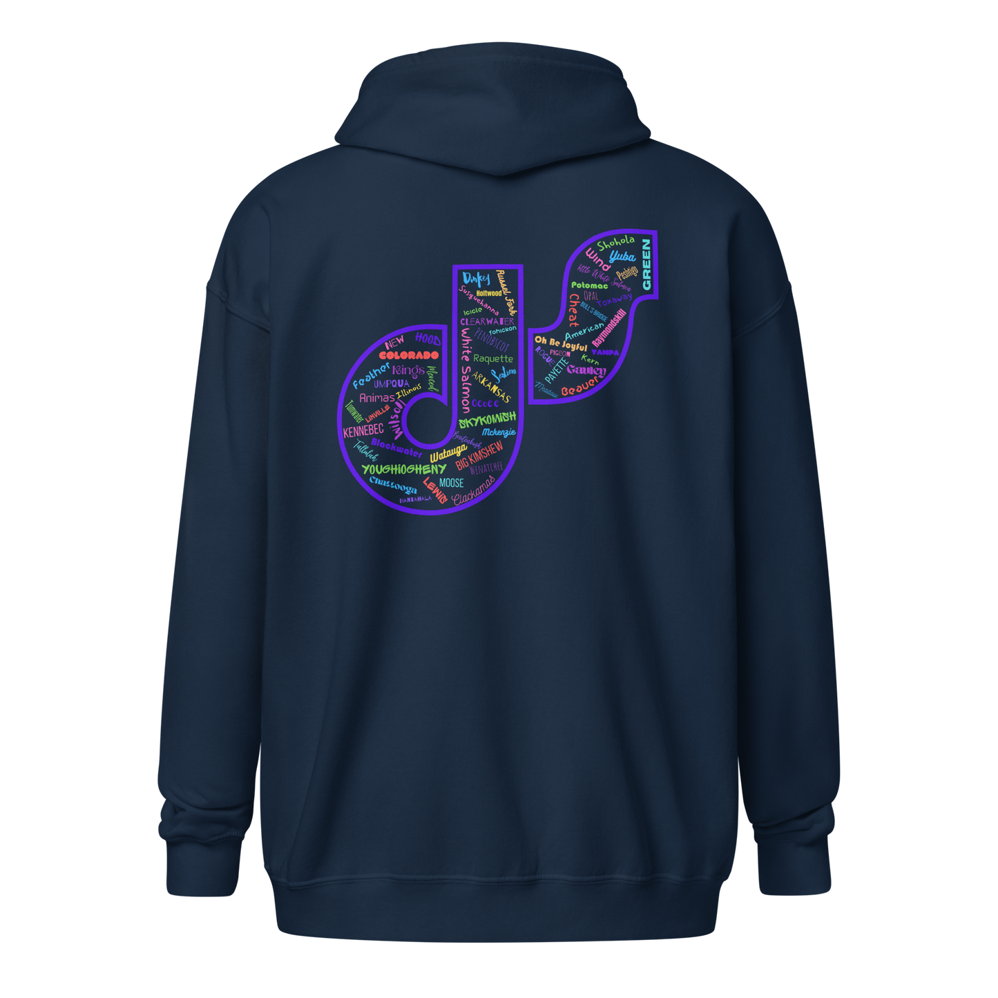 Momio Zip- Up Hoodie