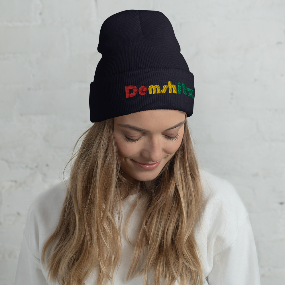 Rasta Cuffed Beanie