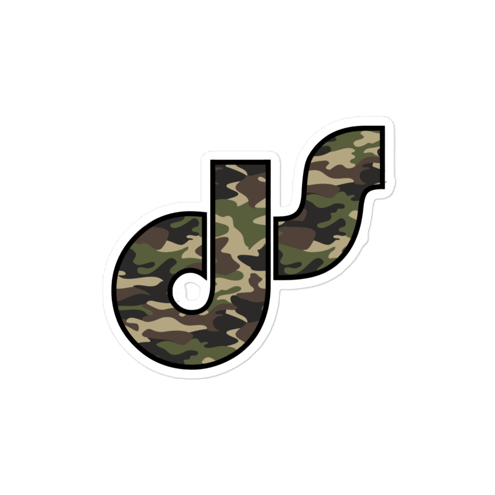 Camo DS Sticker (indoor, non waterproof)