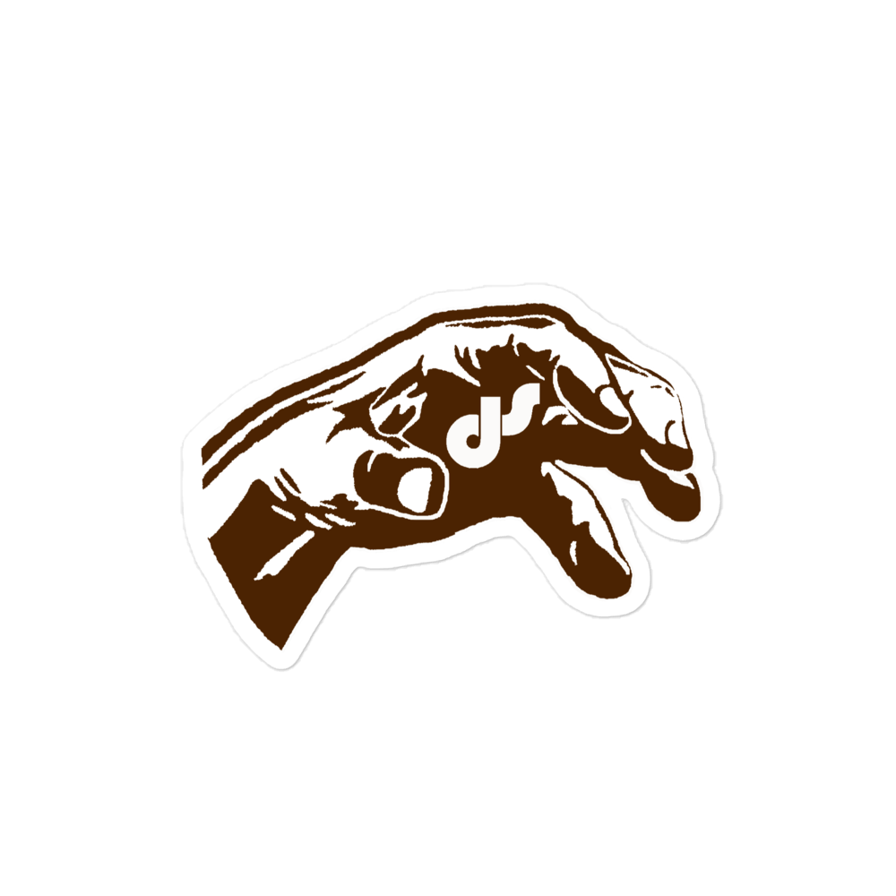 Brown Claw Sticker (indoor, non waterproof)