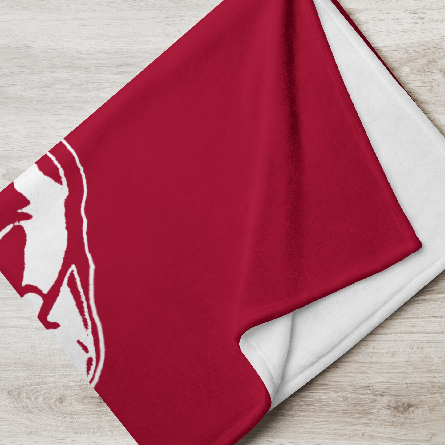 Brown Claw Throw Blanket