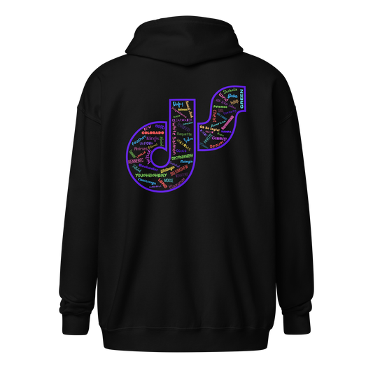 Momio Zip- Up Hoodie