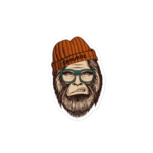 Squatch Sticker (indoor, non waterproof)