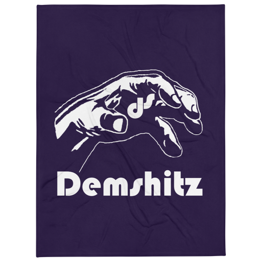 Brown Claw Throw Blanket