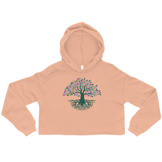 Navi Crop Hoodie